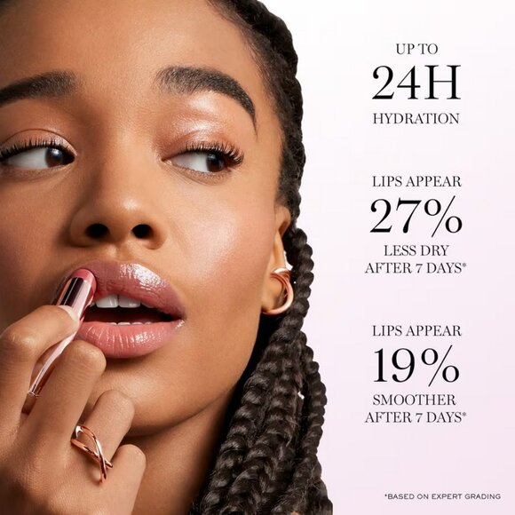 Lancôme Lip Idôle Squalane Butterglow Hydrating Lip Balm Pink New Sealed Mini Sz - Picture 15 of 16